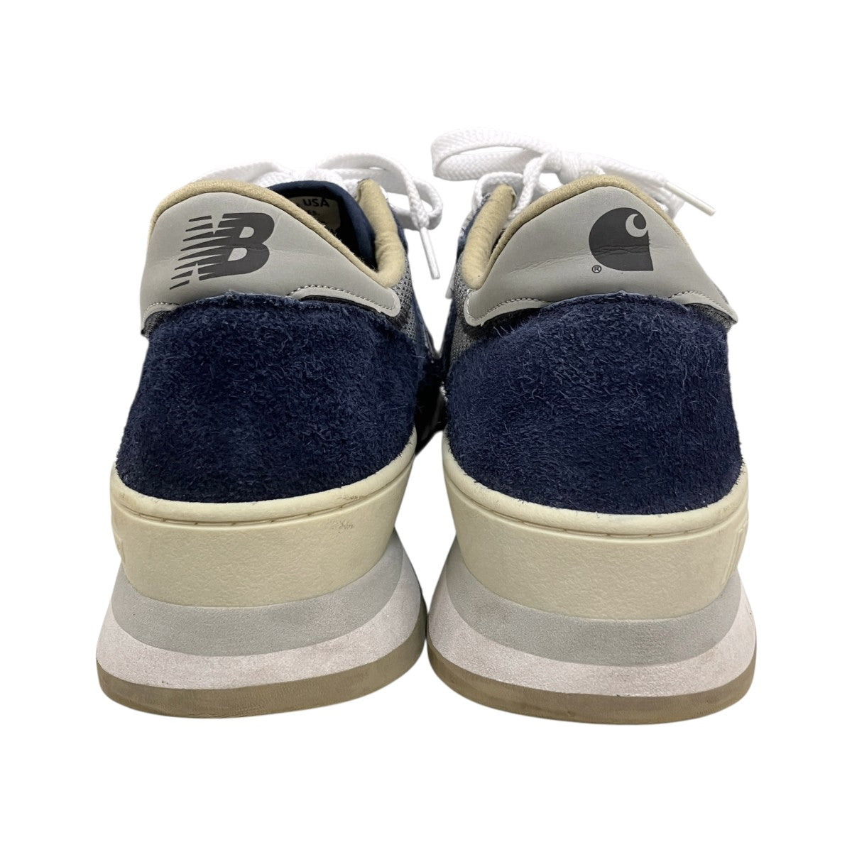 NEW BALANCE×CarHartt M990CH1スニーカー 古着・中古-4枚目のアイテム画像