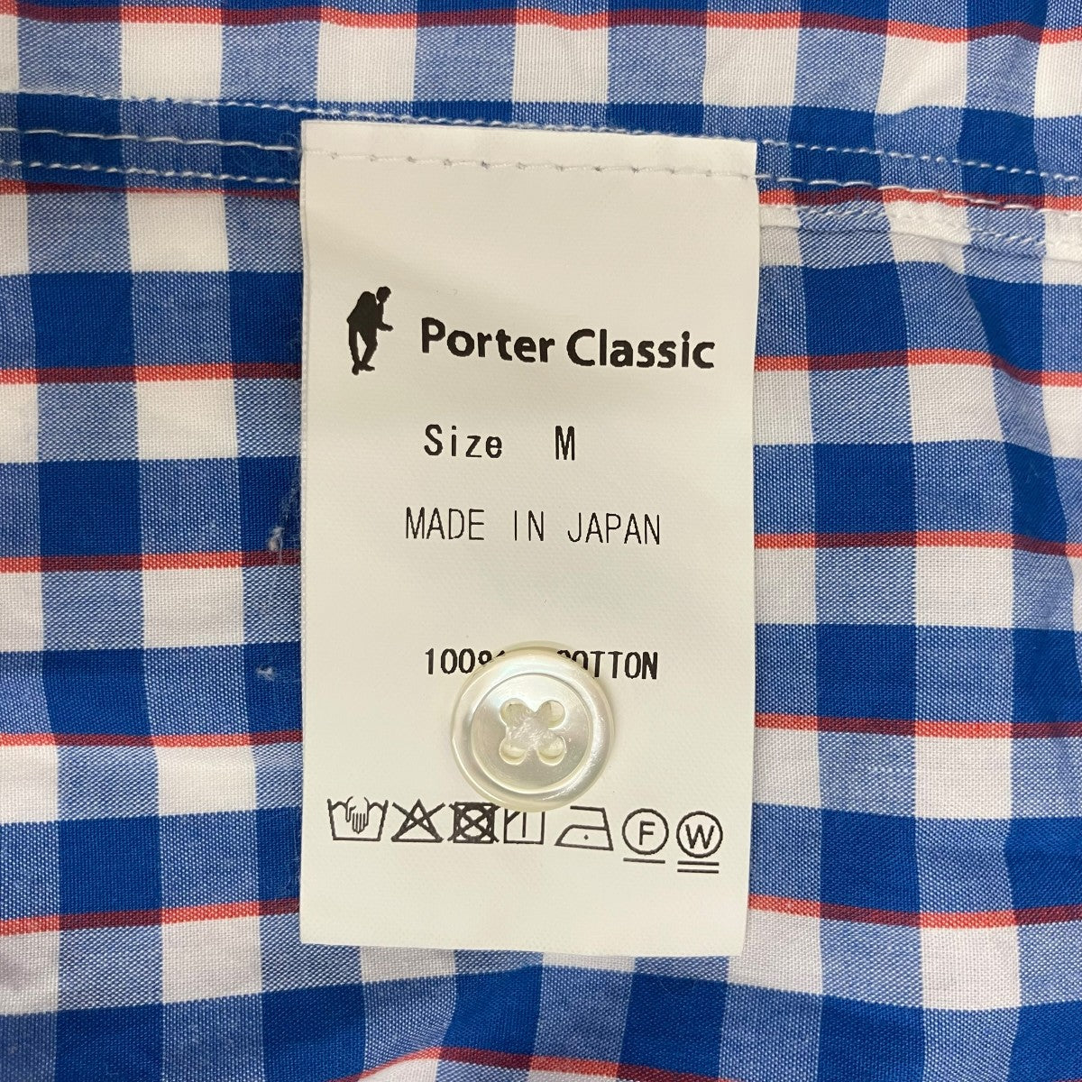 Roll Up Gingham Check Shirt長袖シャツ