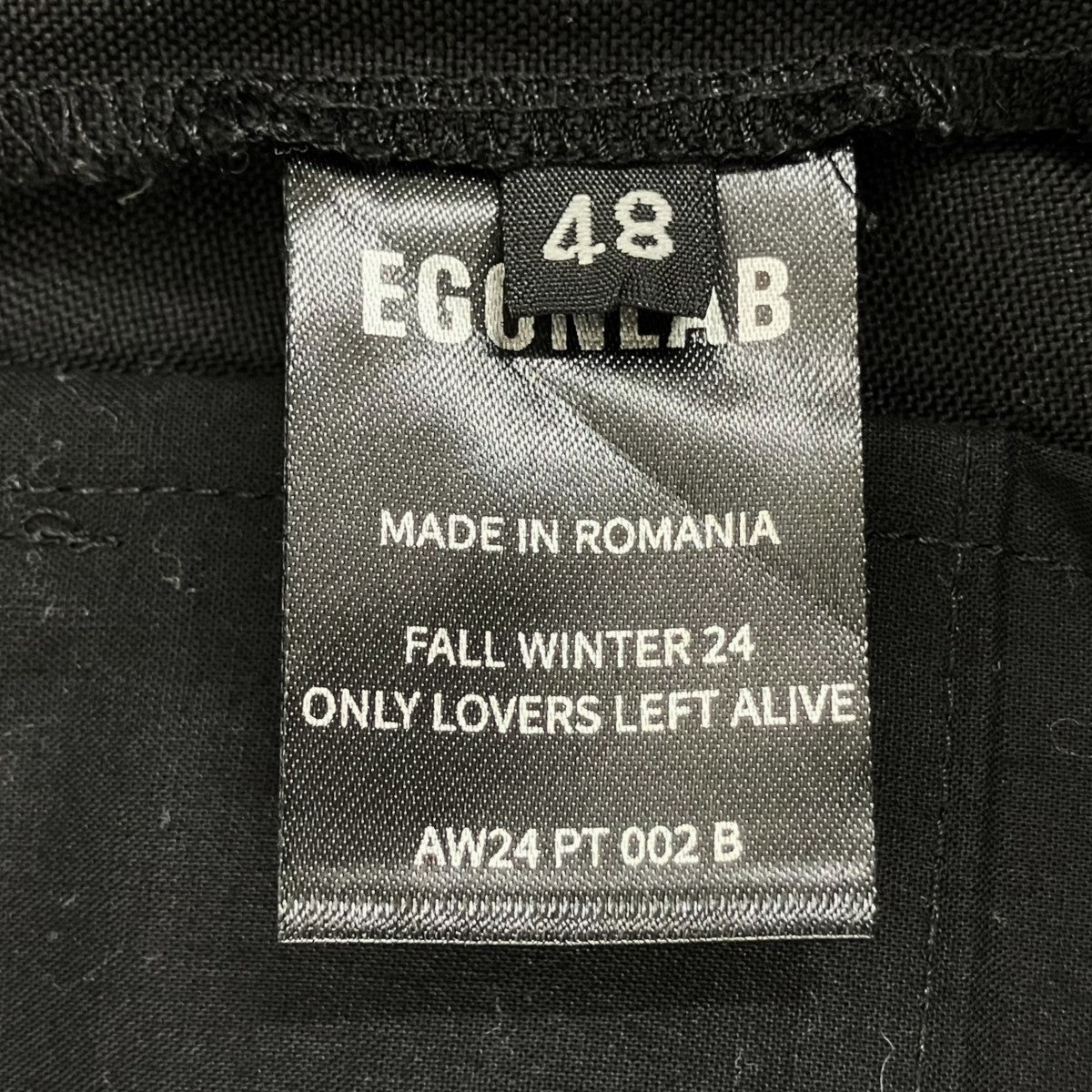24AWスラックスAW24 PT 002 B