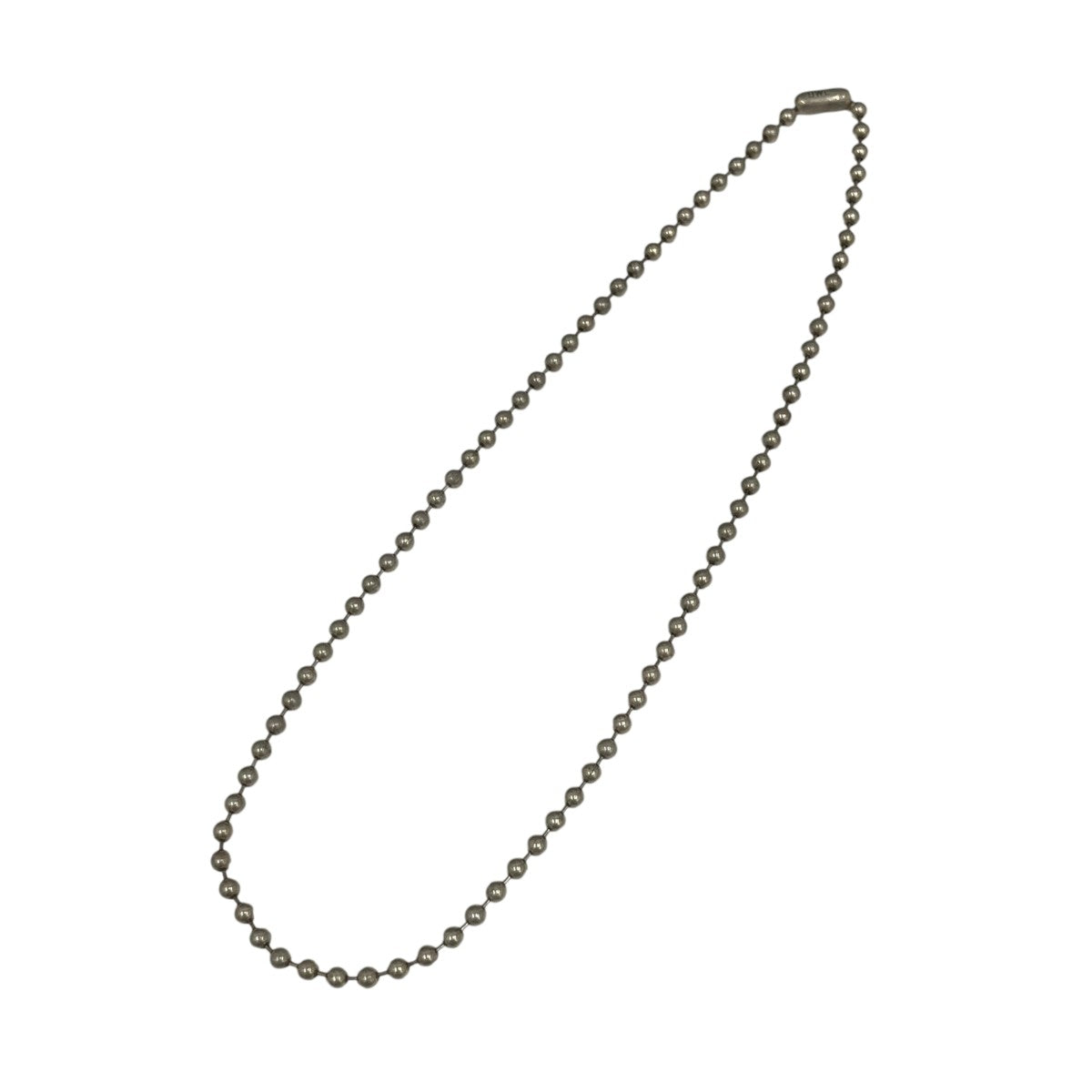 BILL WALL LEATHER 4mm MED BALLCHAINネックレス 古着・中古-1枚目のアイテム画像