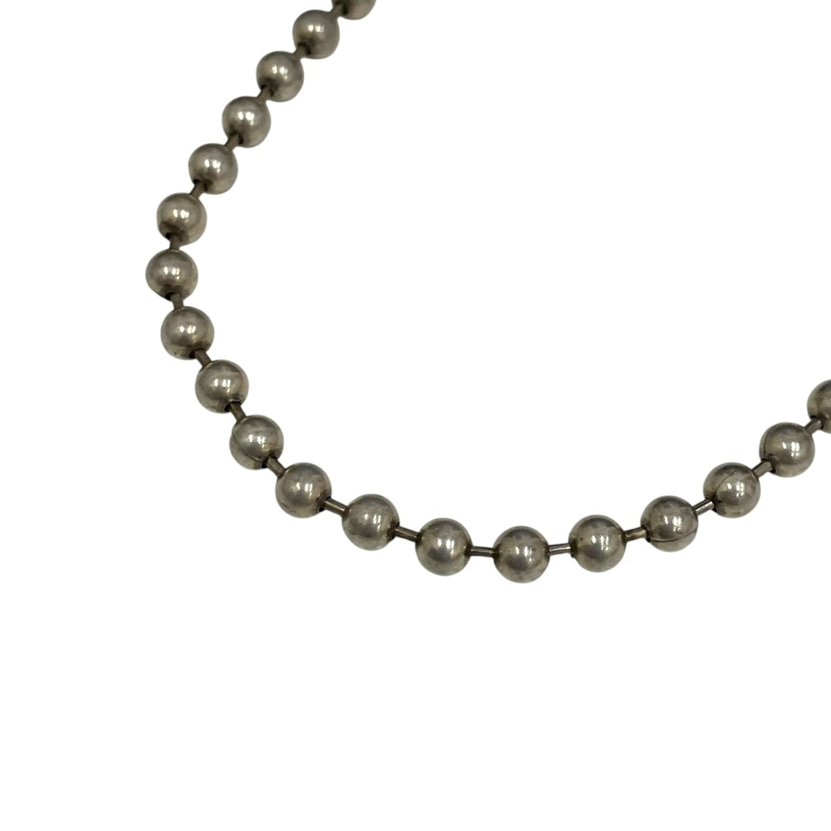 BILL WALL LEATHER 4mm MED BALLCHAINネックレス 古着・中古-2枚目のアイテム画像