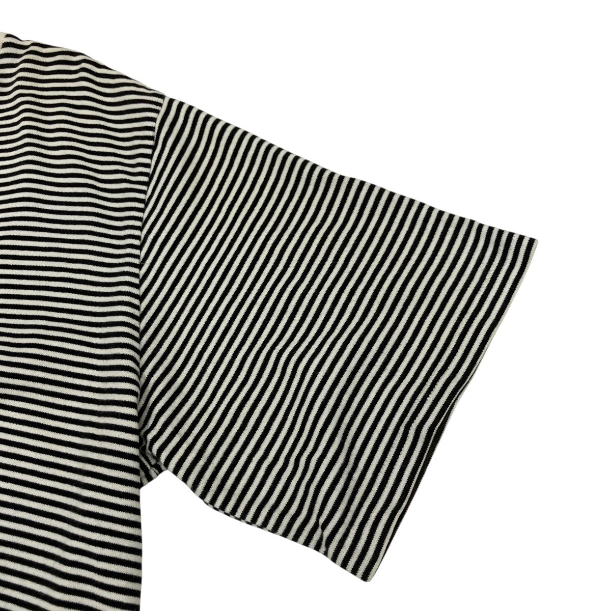 NUMBER (N)INE(ナンバーナイン) ボーダーTシャツ ブラック×ホワイト