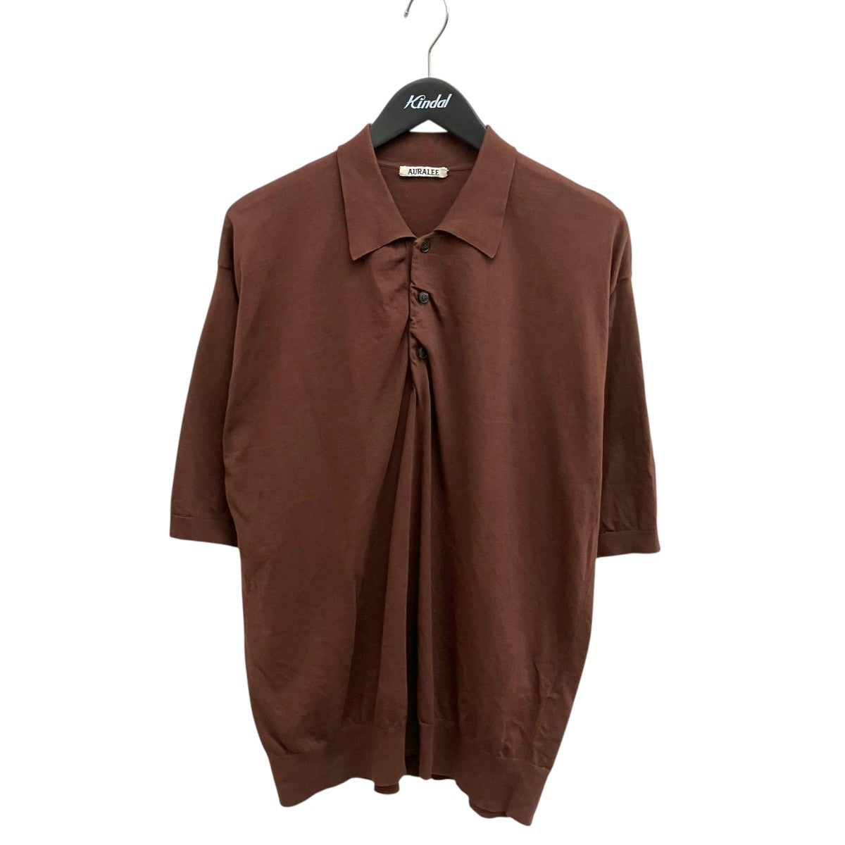 25SSSUPER HIGH GAUGE COTTON KNIT POLO半袖ポロシャツA25SP02KA