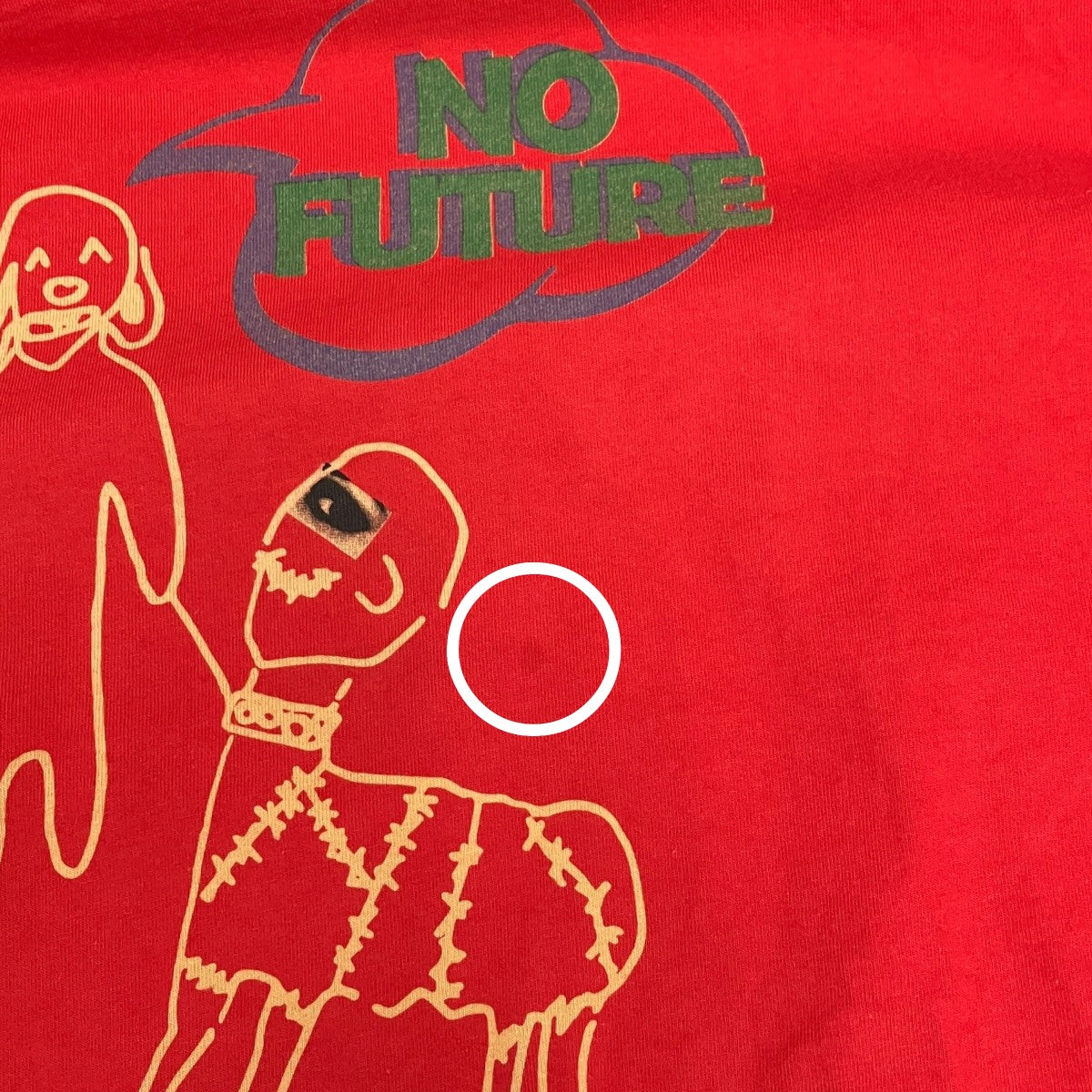 NO FUTURE プリントTシャツ 24WCL-T12206