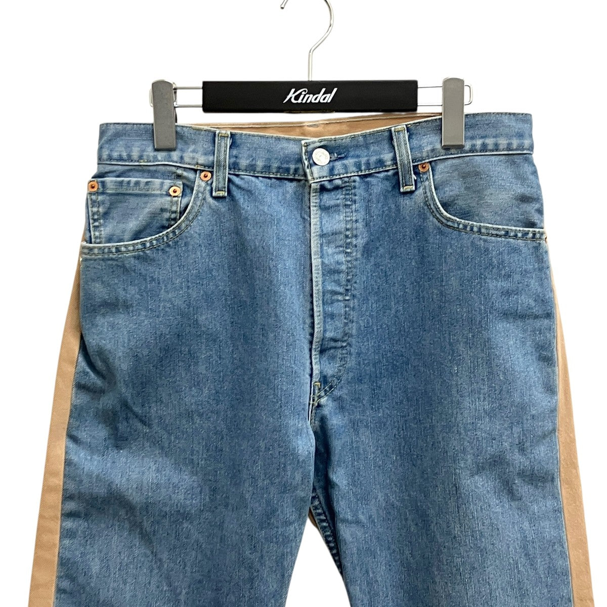 JEANS PLEAT FRONTデニムパンツ3087Jeanspleatfront