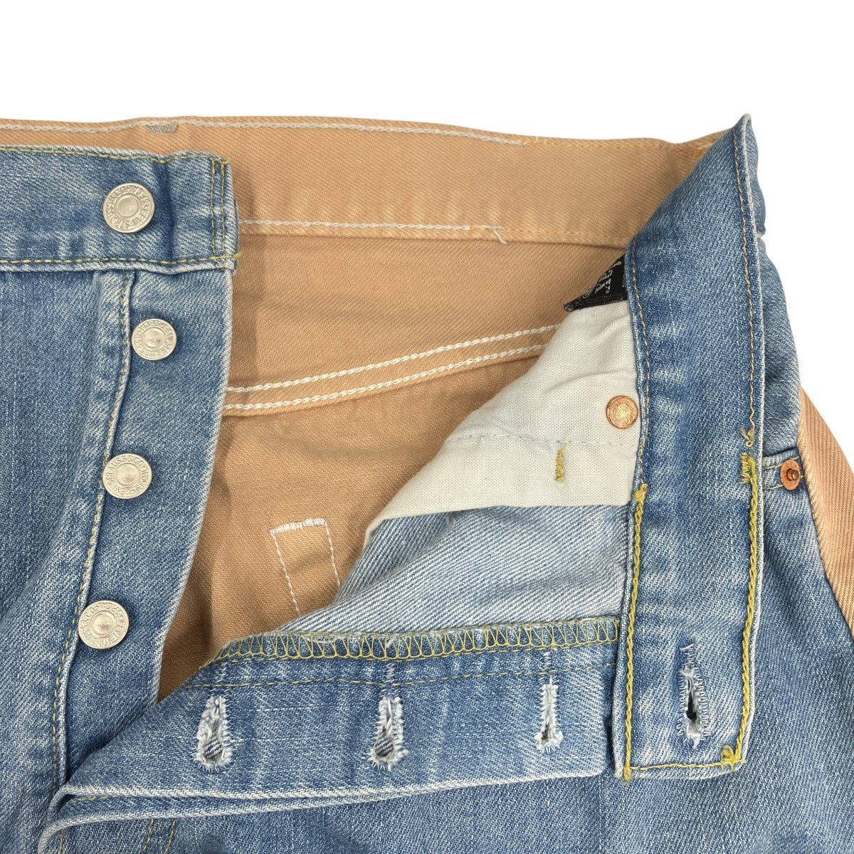 JEANS PLEAT FRONTデニムパンツ3087Jeanspleatfront