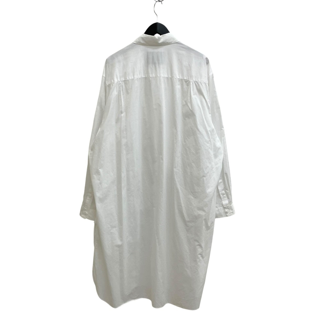 power of the WHITE shirt 前二重プリーツBIGB長袖シャツHE-B79-094