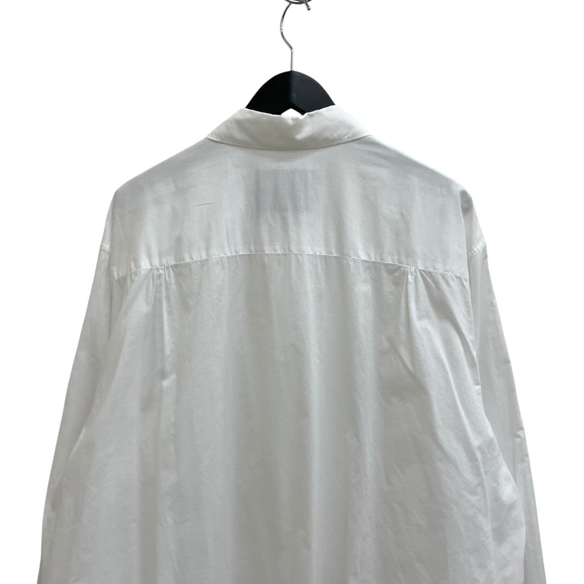 power of the WHITE shirt 前二重プリーツBIGB長袖シャツHE-B79-094