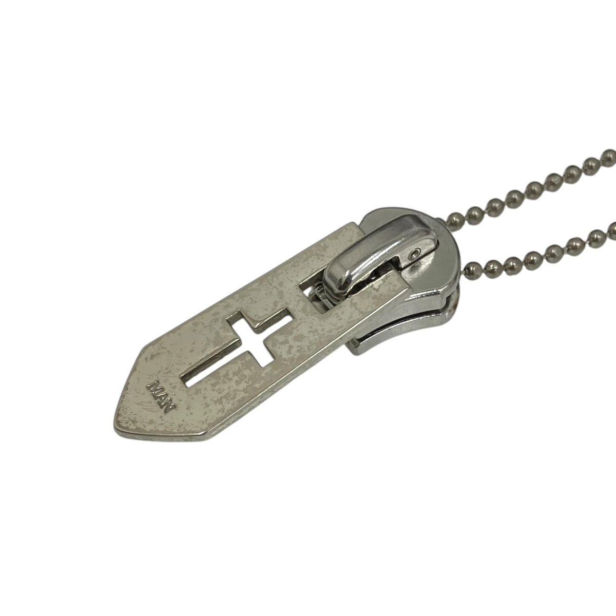 MASU COFFIN ZIPPER NECKLACEネックレス