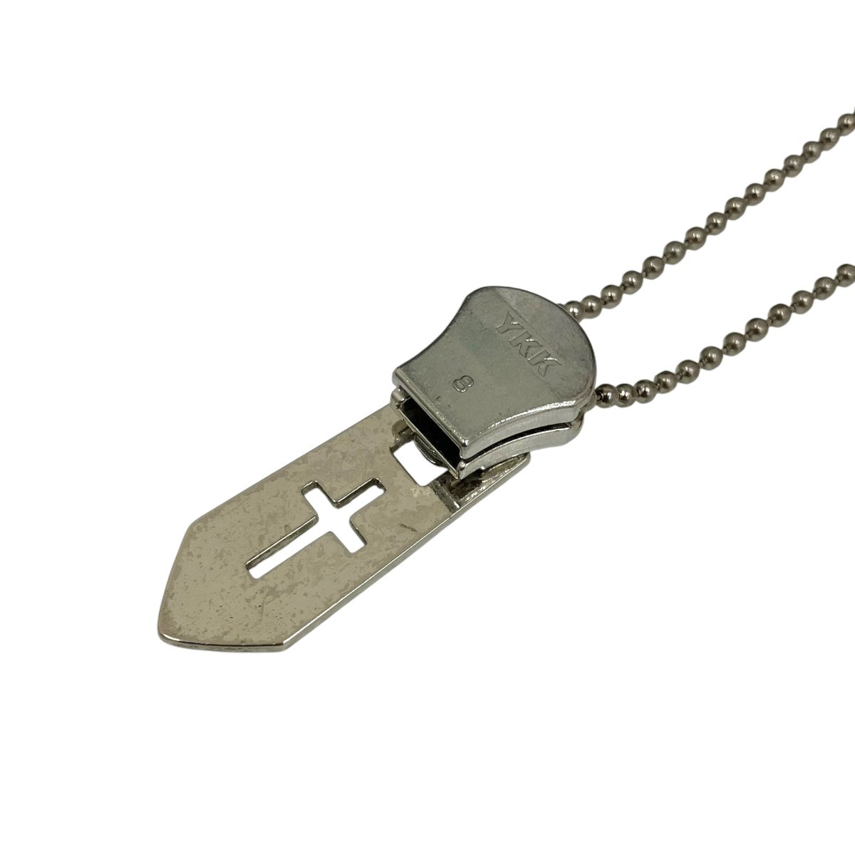 MASU COFFIN ZIPPER NECKLACEネックレス