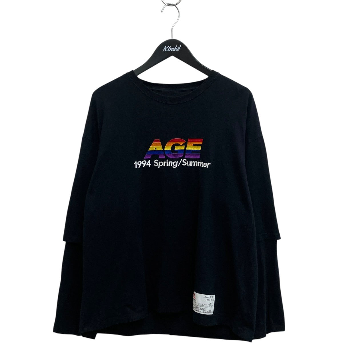 20SS×AGE FACTORY長袖カットソーDA-01K