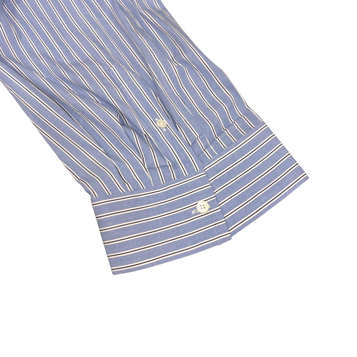 sacai(サカイ) ストライプドッキングシャツ長袖シャツ24-07527 24