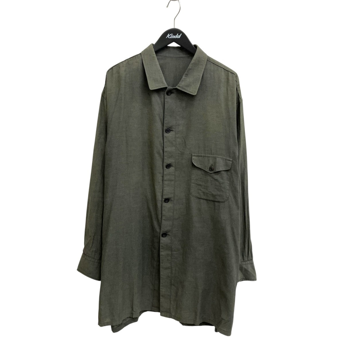 Wトッパーフラップシャツ長袖シャツH0-B26-014