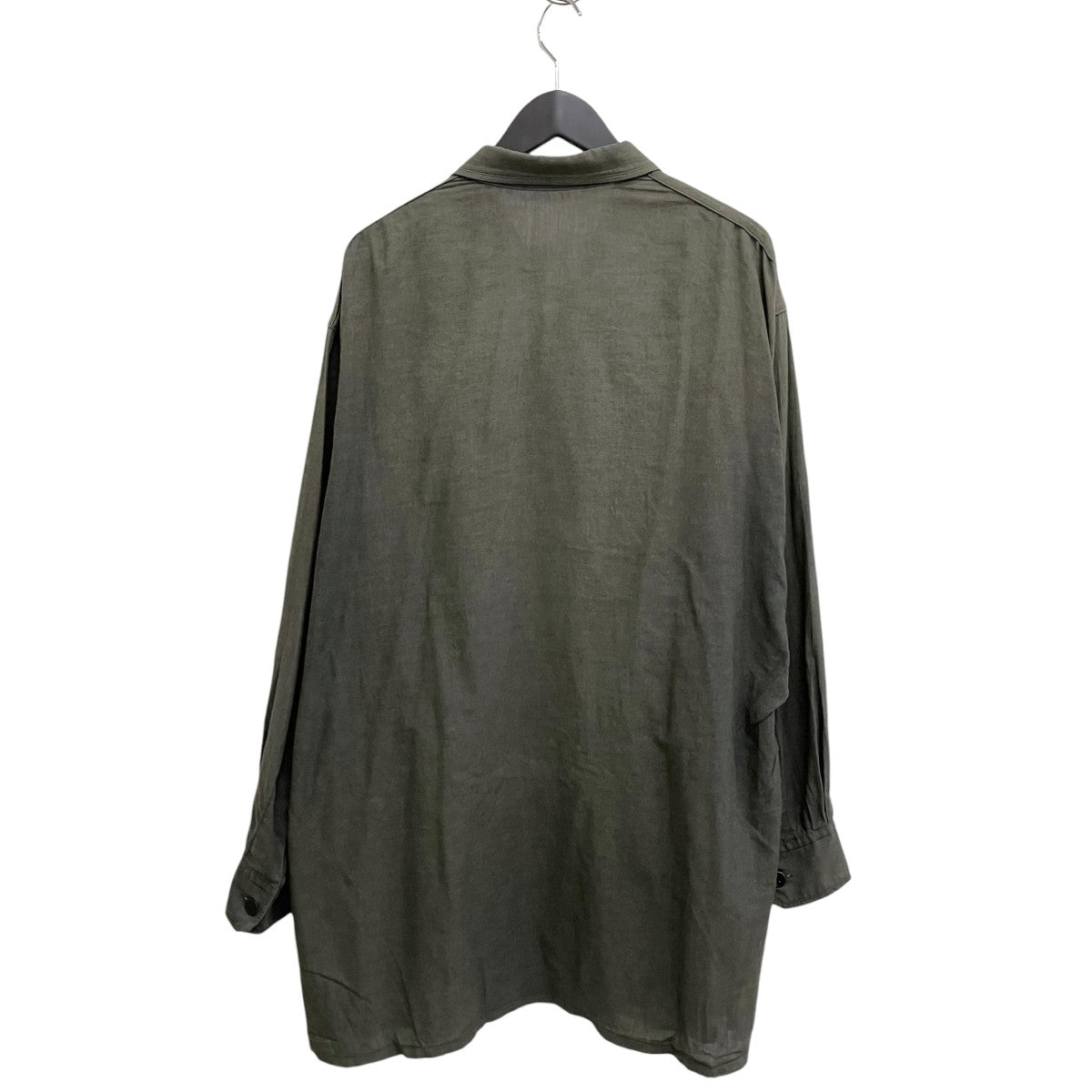 Wトッパーフラップシャツ長袖シャツH0-B26-014