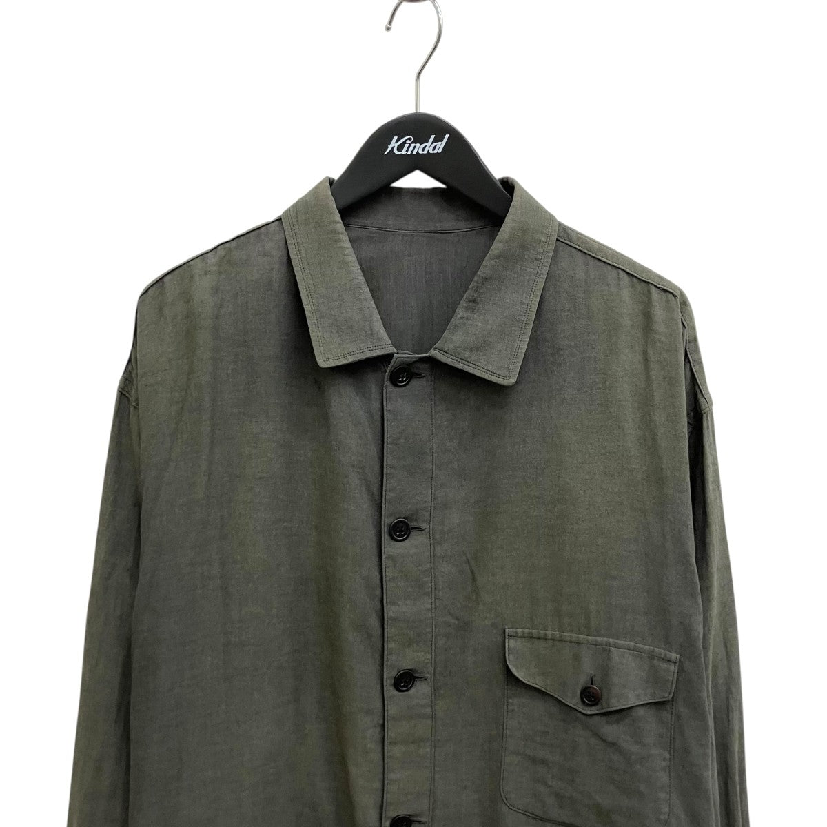 Wトッパーフラップシャツ長袖シャツH0-B26-014