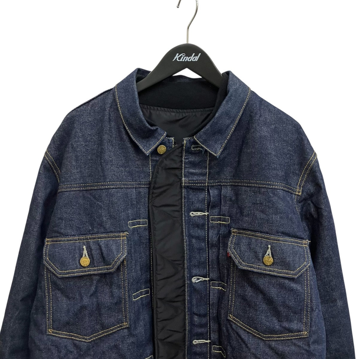 25SSMen’s Denim x Nylon Twill Reversible BlousonブルゾンPC9-0035K-0000