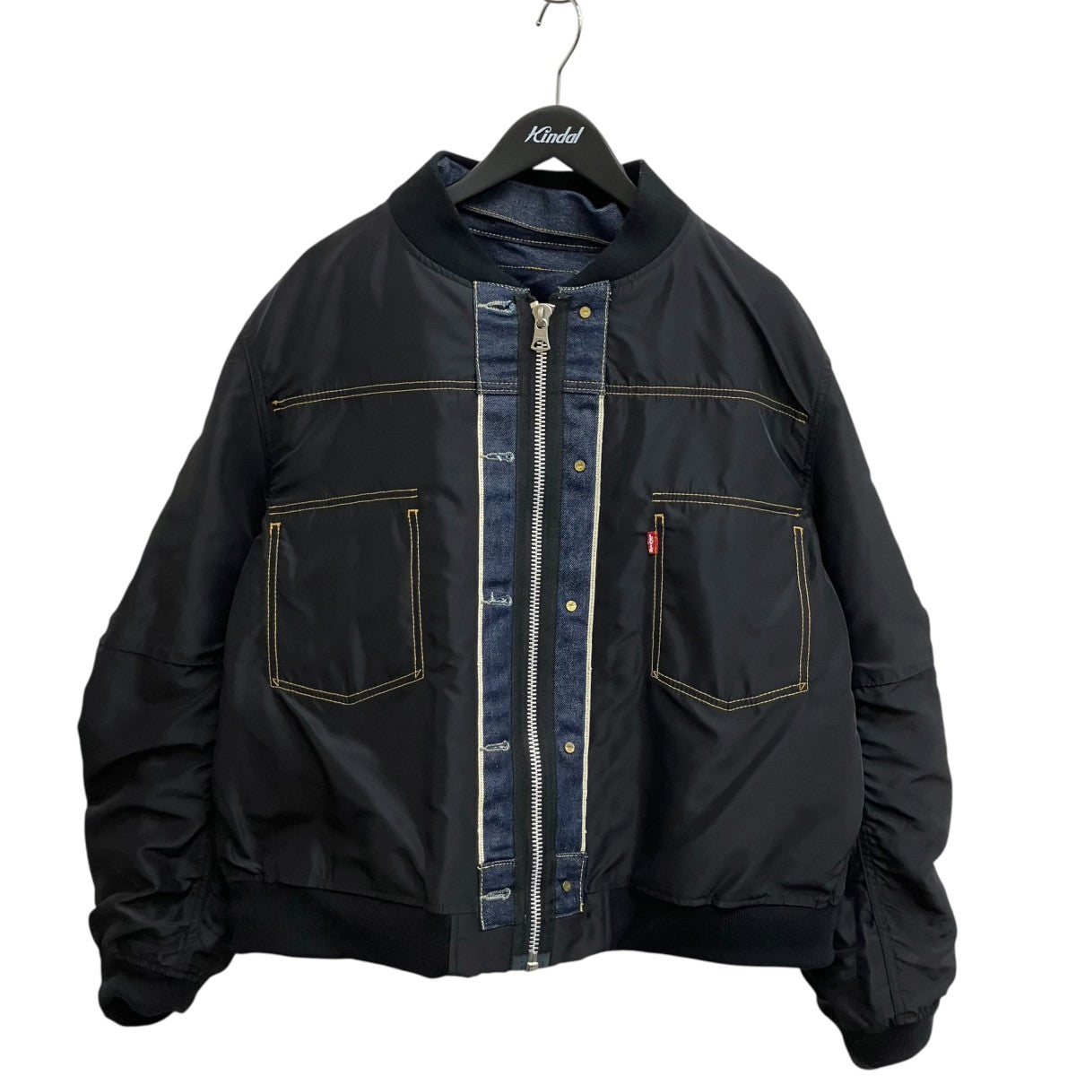 25SSMen’s Denim x Nylon Twill Reversible BlousonブルゾンPC9-0035K-0000