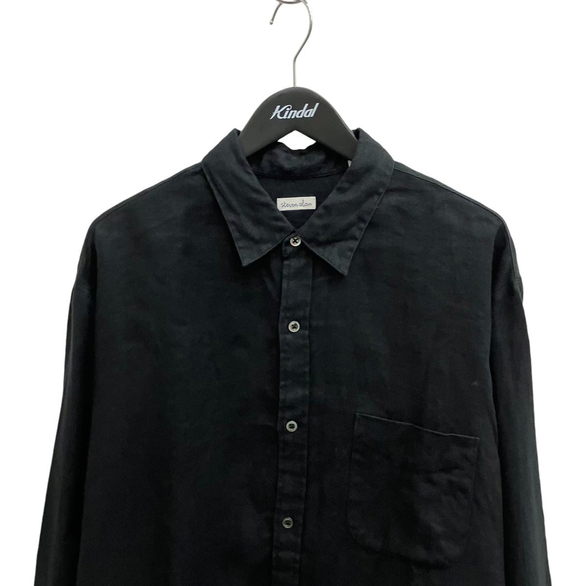 NEL REGULAR COLLAR LOOSE SHIRT長袖シャツ8111-218-0716