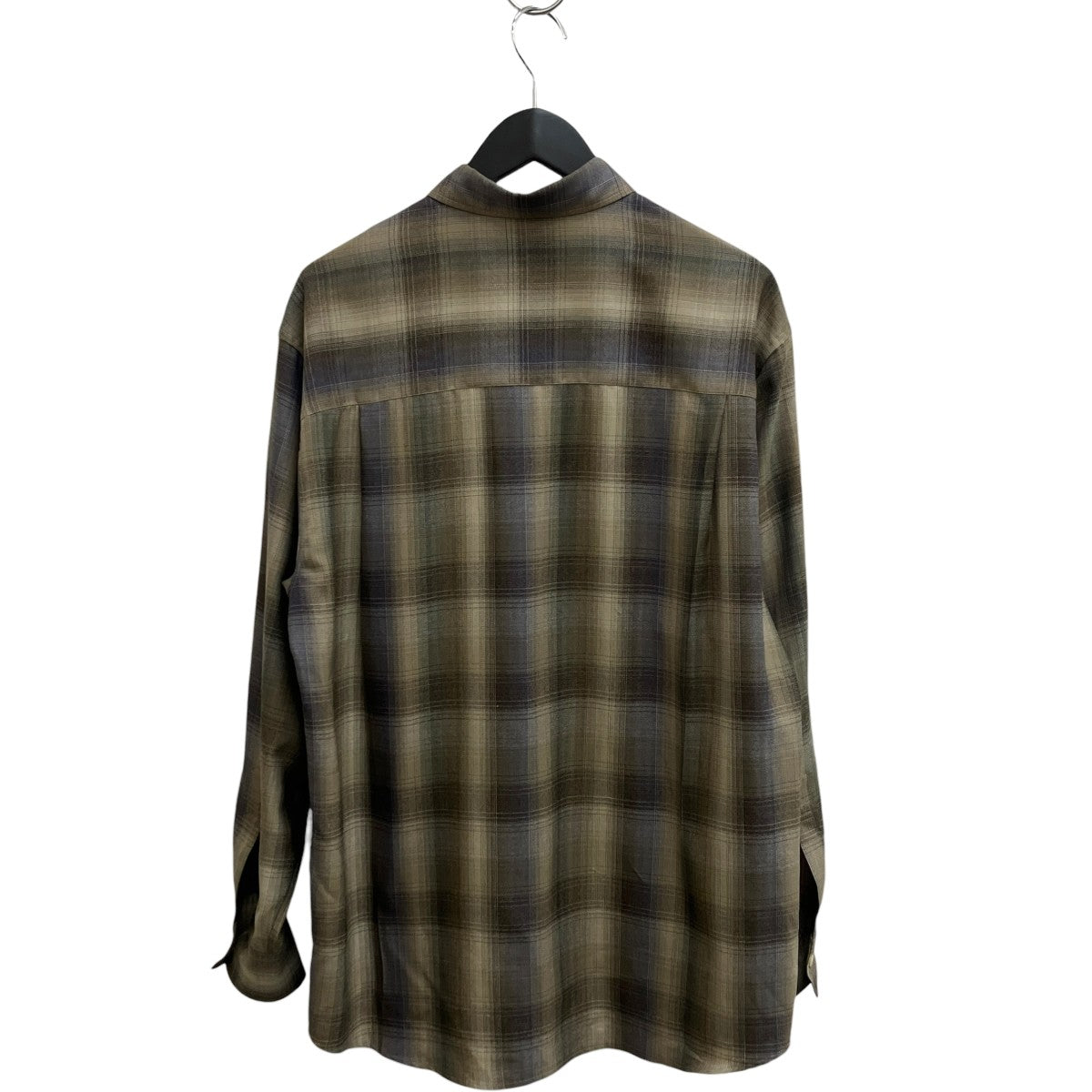 SUPER LIGHT WOOL CHECK SHIRTチェックシャツA25AS01LC