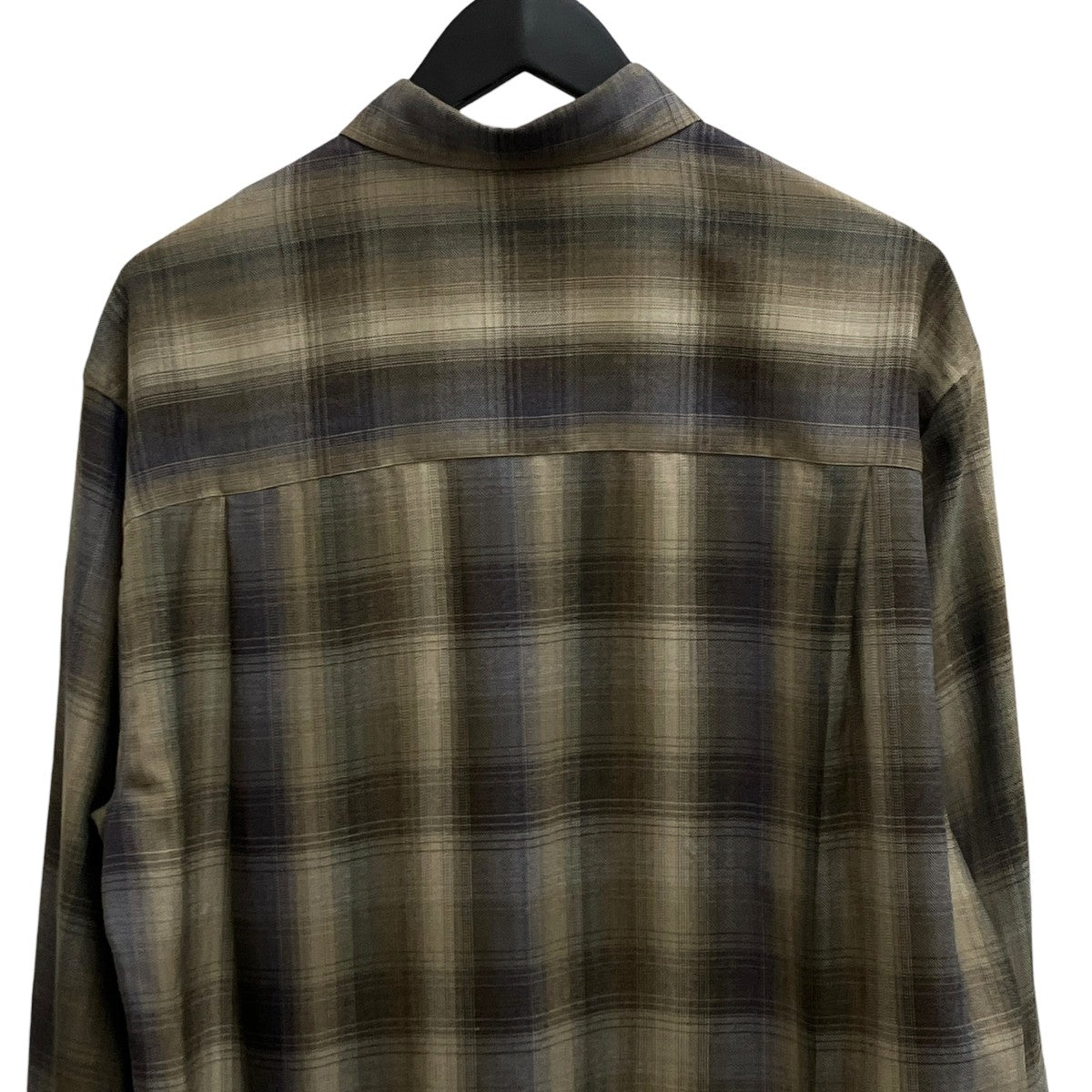 SUPER LIGHT WOOL CHECK SHIRTチェックシャツA25AS01LC