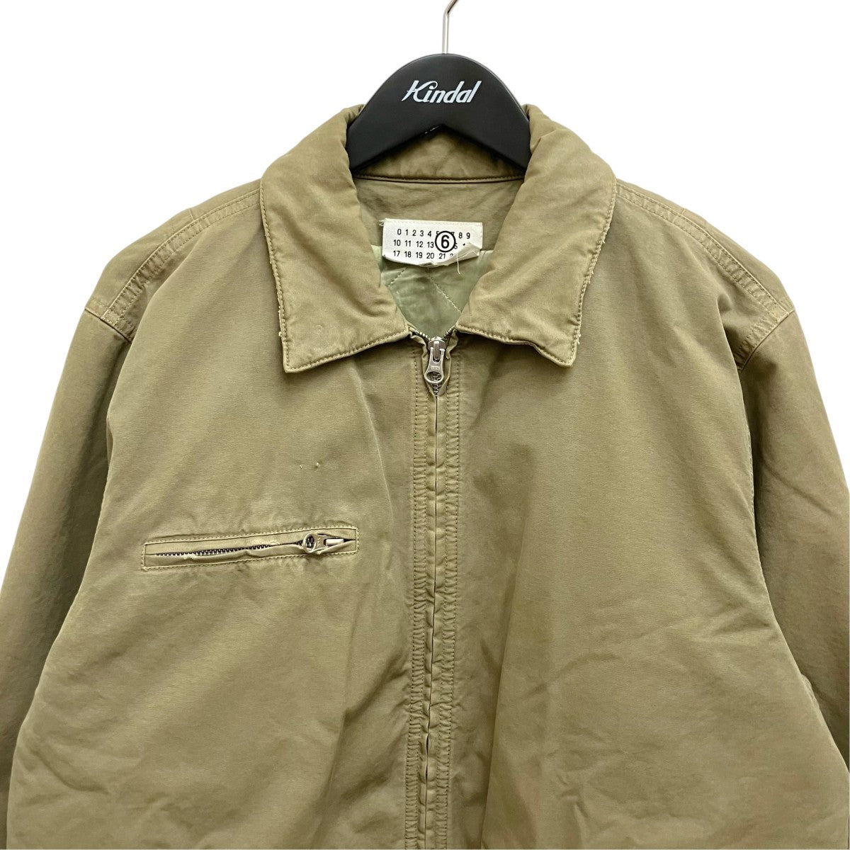 MM6 Maison Margiela Padded Canvas OvershirtジャケットSH0AM0029 古着・中古-3枚目のアイテム画像