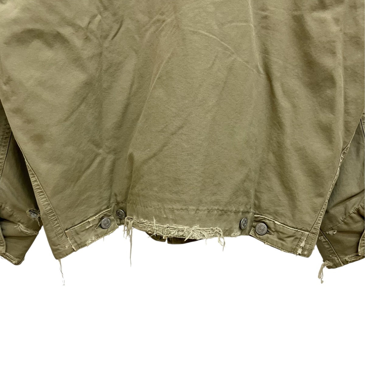 MM6 Maison Margiela Padded Canvas OvershirtジャケットSH0AM0029 古着・中古-5枚目のアイテム画像