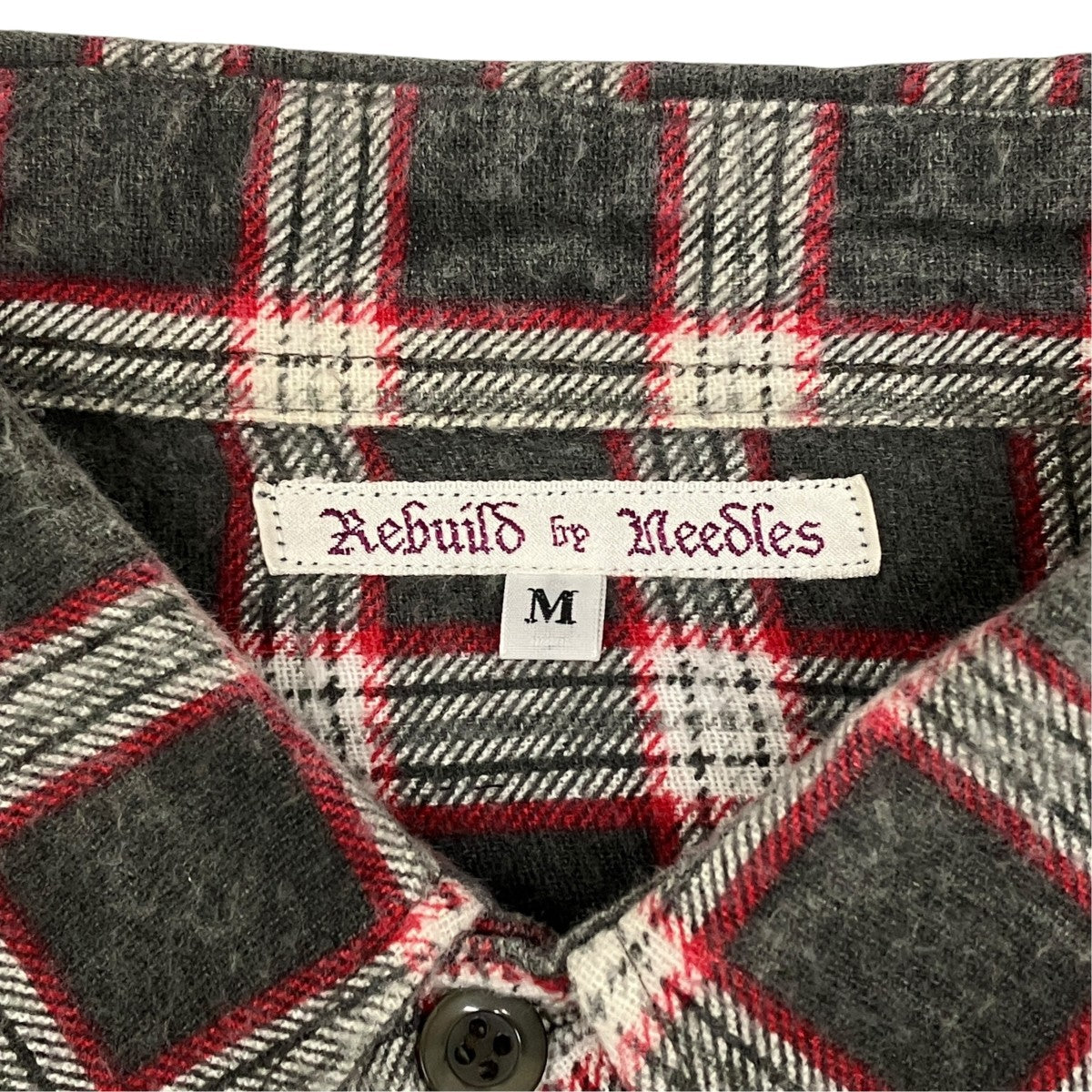 Rebuild by Needles チェックシャツDI264 古着・中古-7枚目のアイテム画像