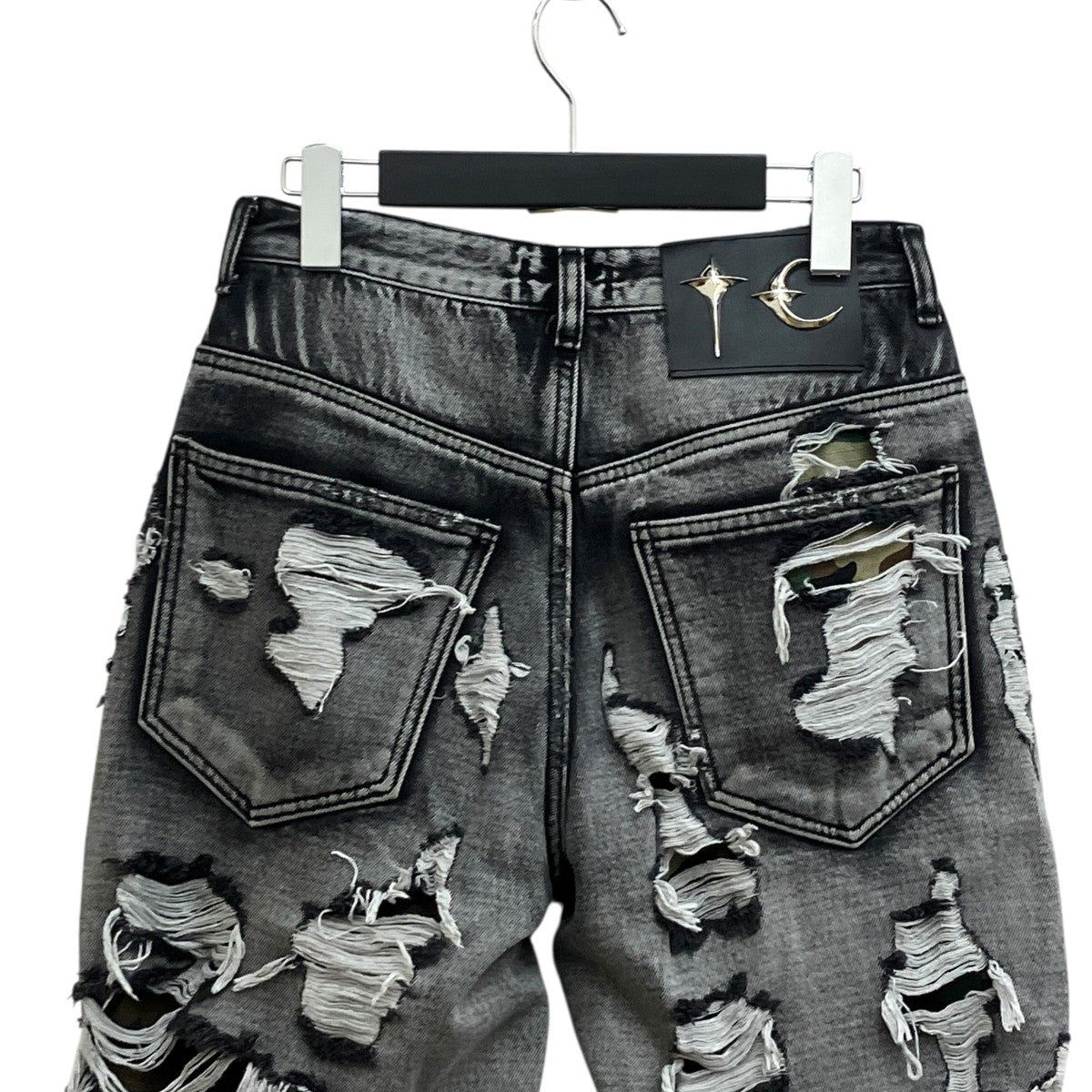 HELL CAMO DENIM SHORTSデニムハーフパンツTC25PT2202