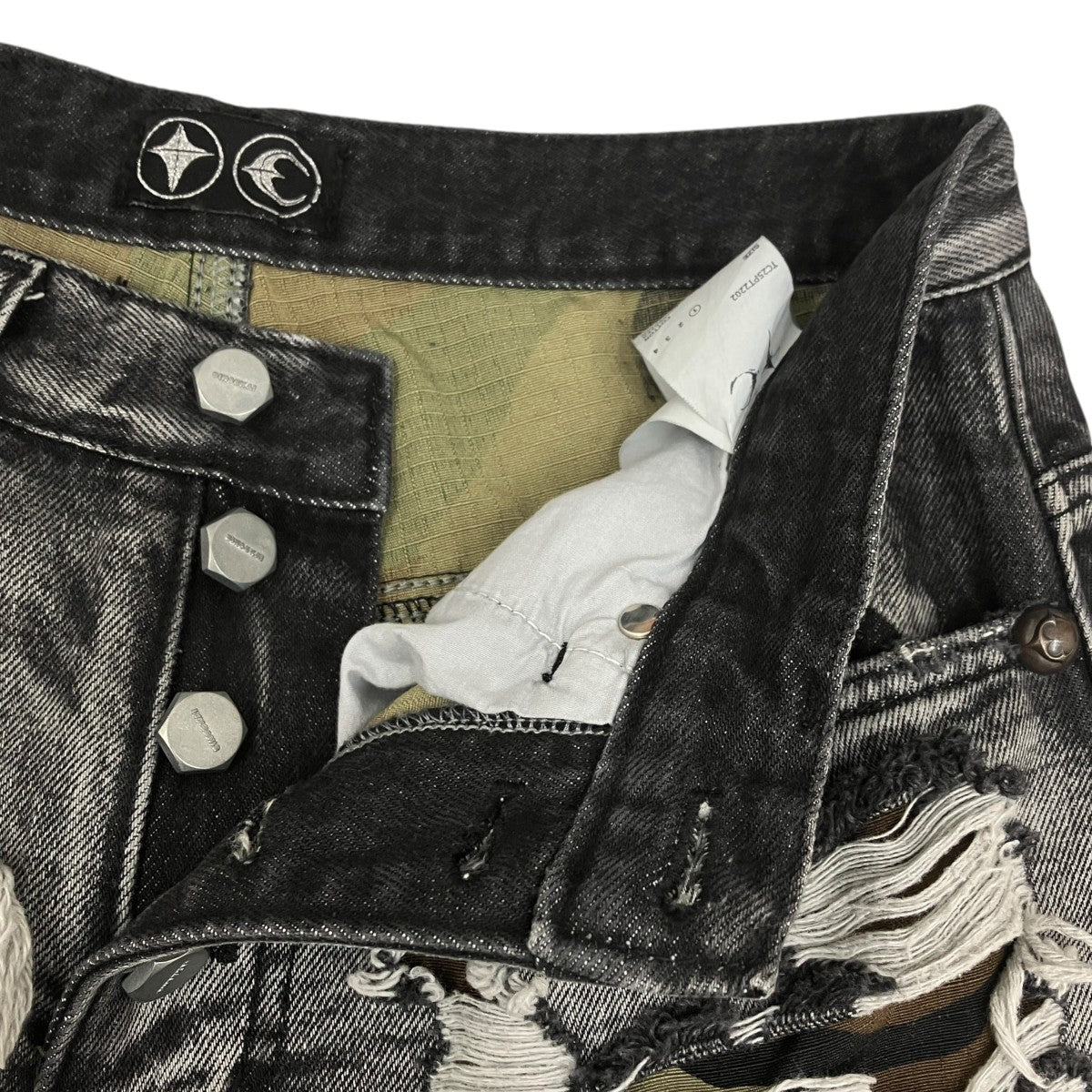 HELL CAMO DENIM SHORTSデニムハーフパンツTC25PT2202