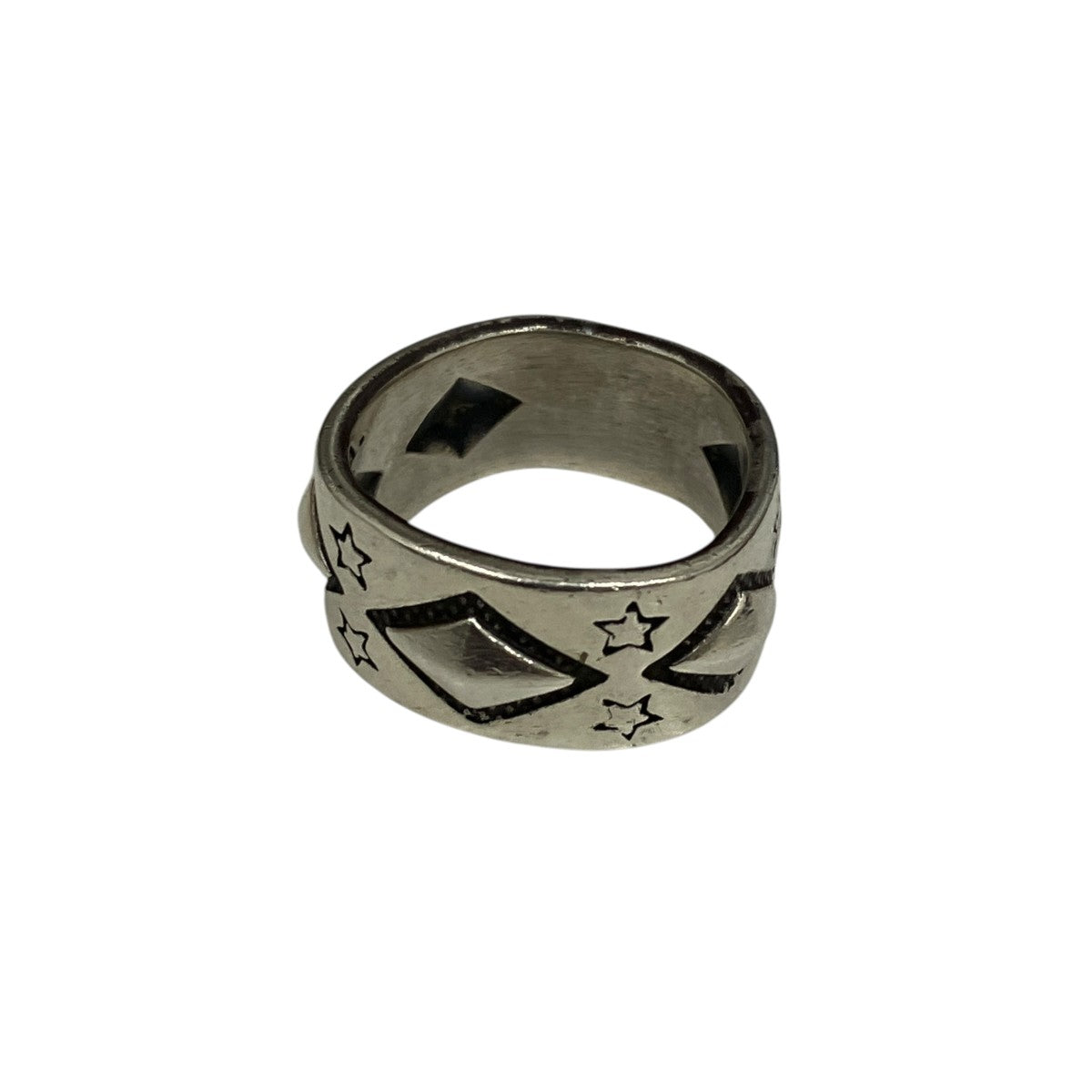 Navajo Star Stamped Ringリング