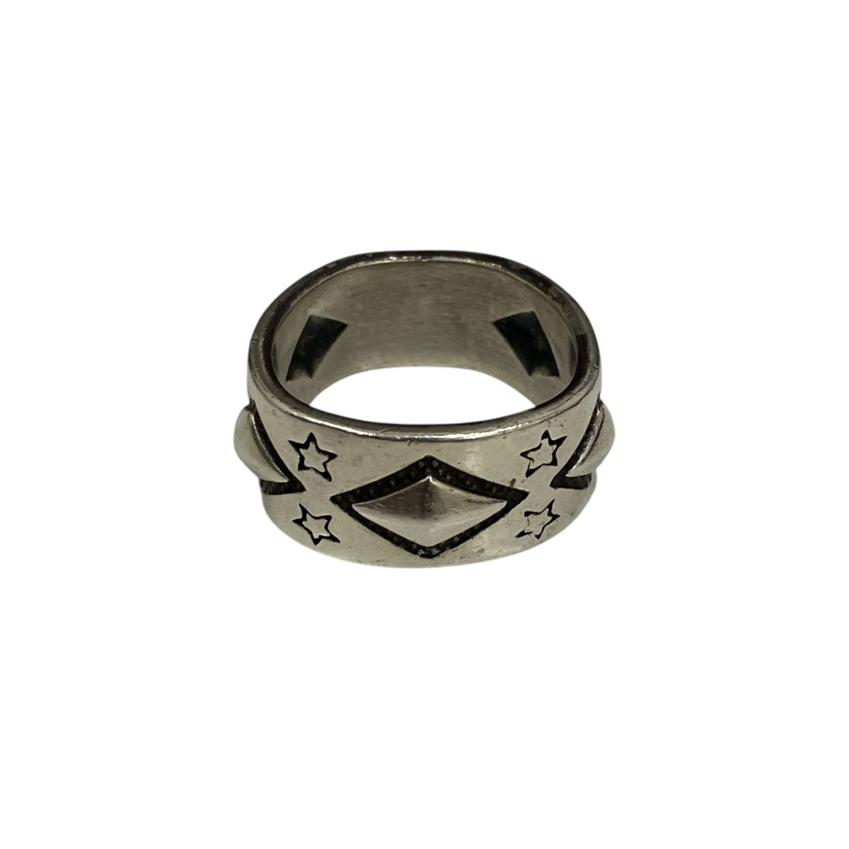Navajo Star Stamped Ringリング
