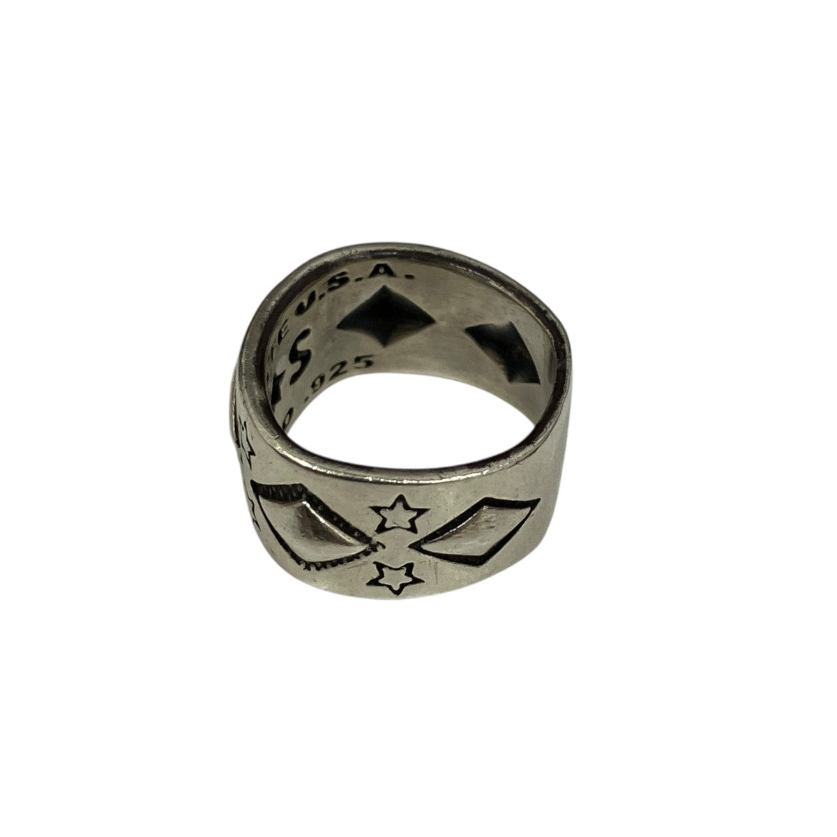 Navajo Star Stamped Ringリング