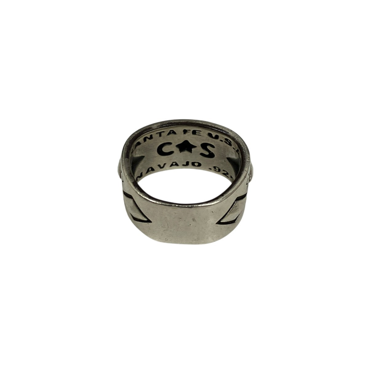 Navajo Star Stamped Ringリング