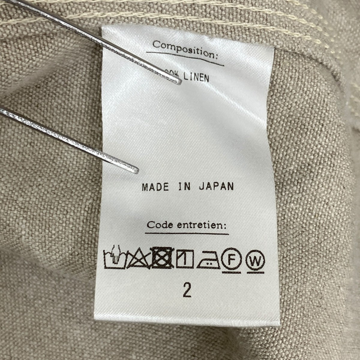 23SSDouble Breasted Jacketジャケット23SAP-01-01M