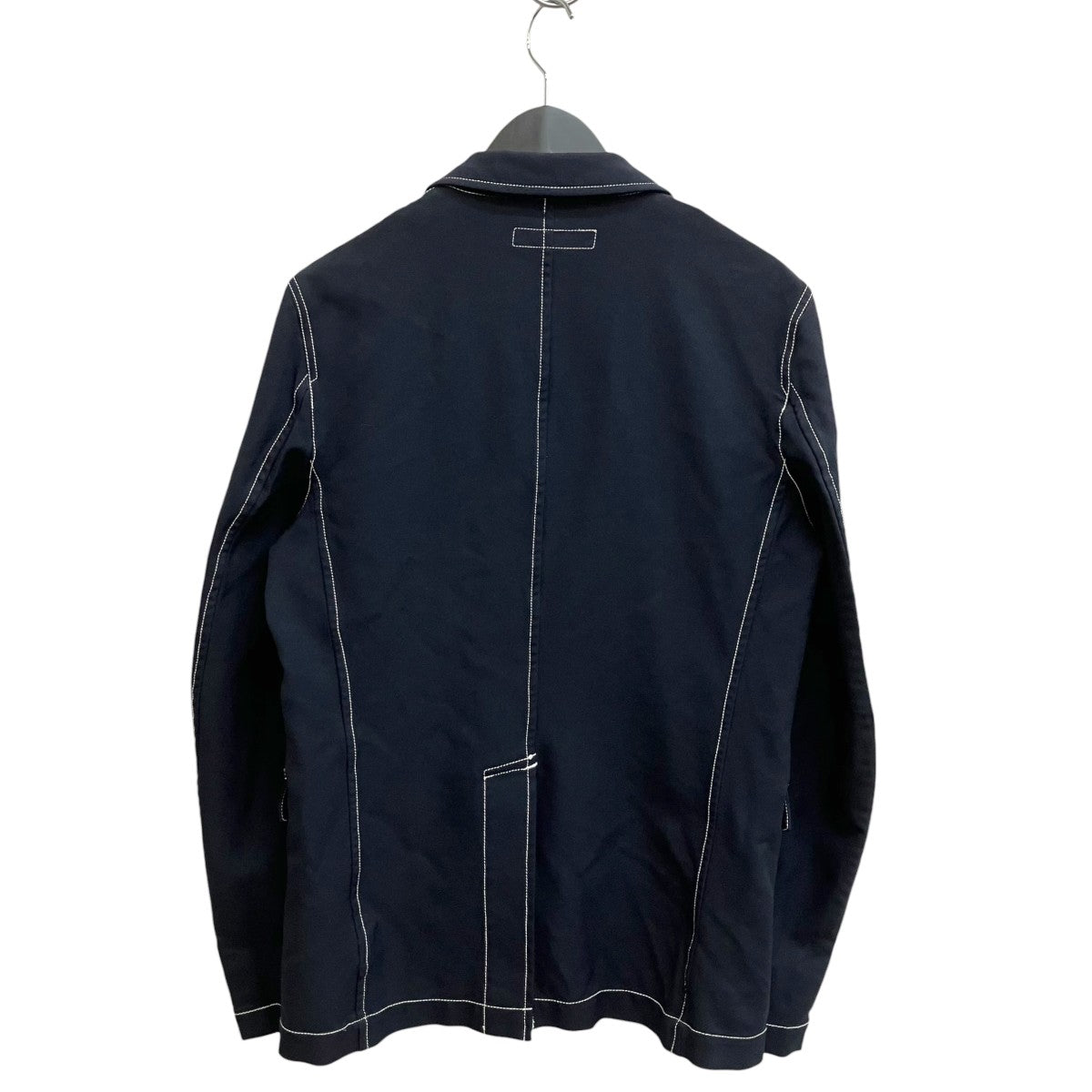 Polyester Gabardine Plain with Contrasted Workstiches JacketジャケットW24161