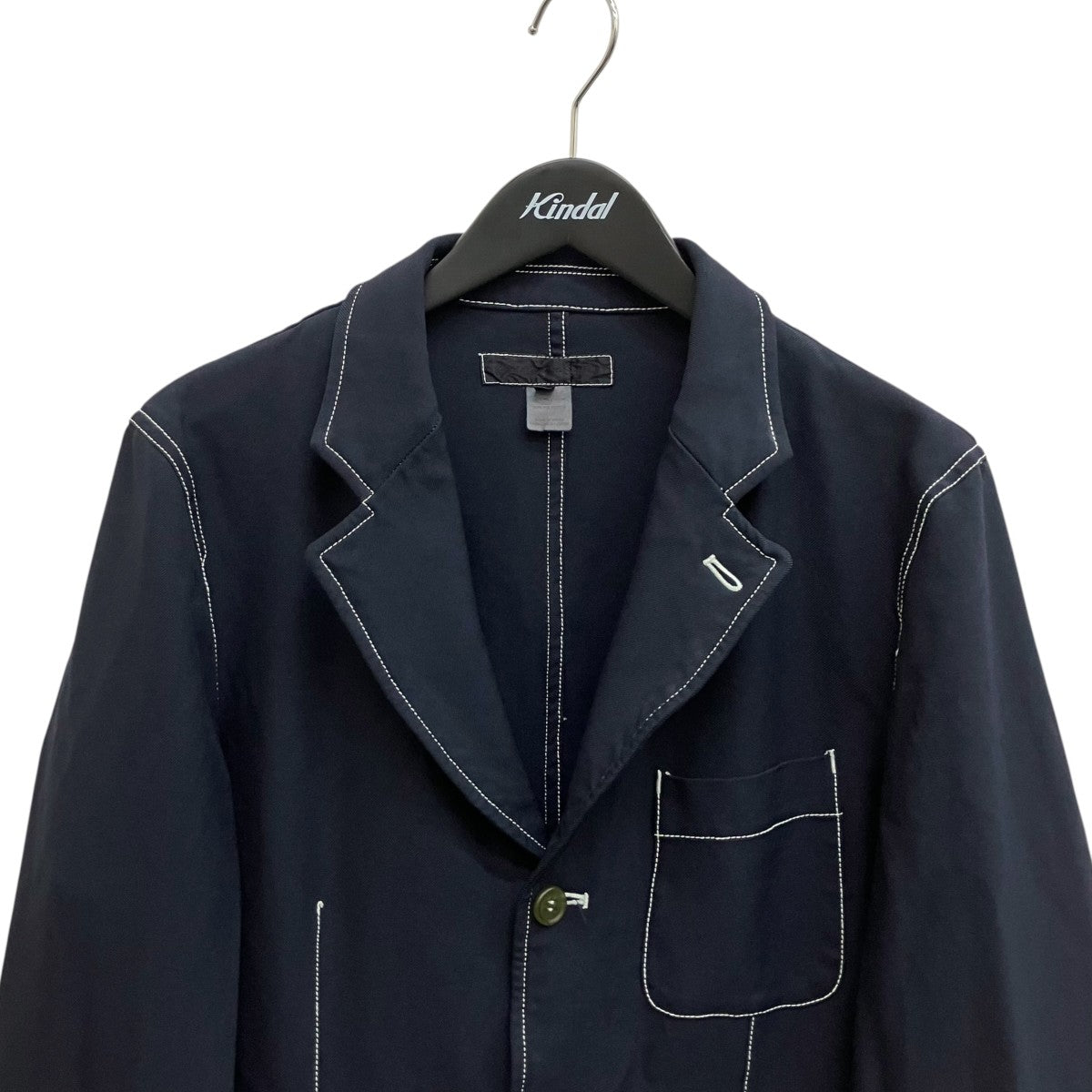 Polyester Gabardine Plain with Contrasted Workstiches JacketジャケットW24161