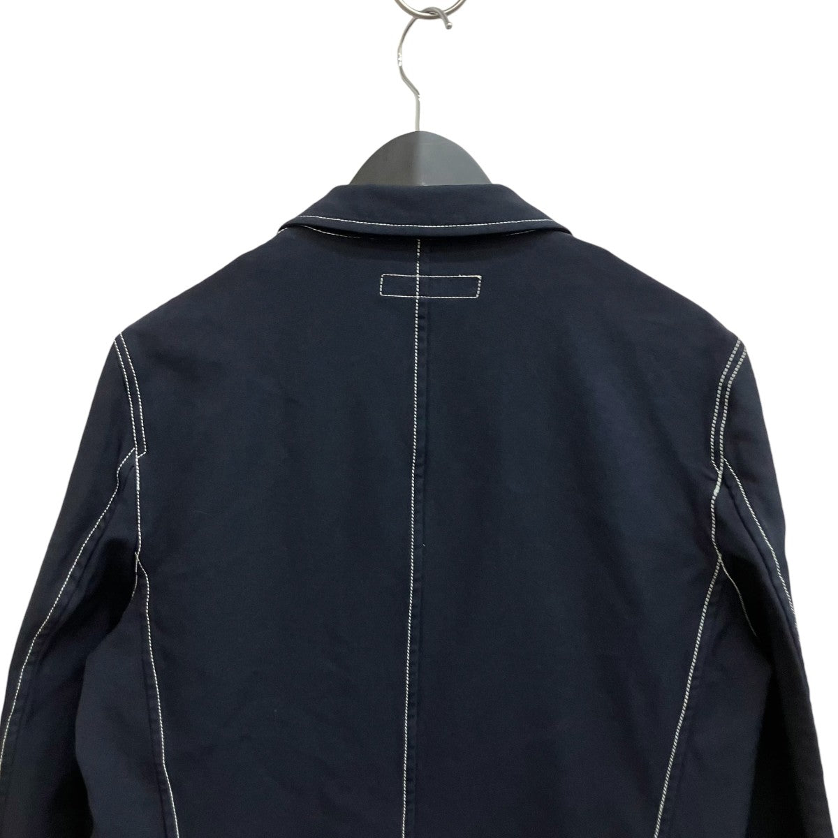 Polyester Gabardine Plain with Contrasted Workstiches JacketジャケットW24161