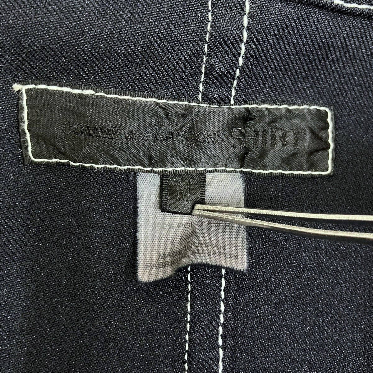 Polyester Gabardine Plain with Contrasted Workstiches JacketジャケットW24161