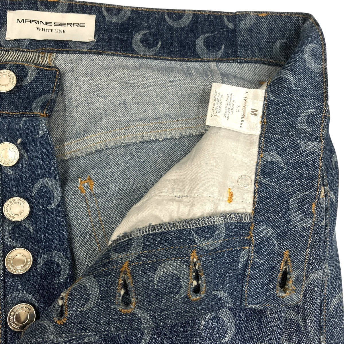 20SSPrinted denim jeansデニムパンツ