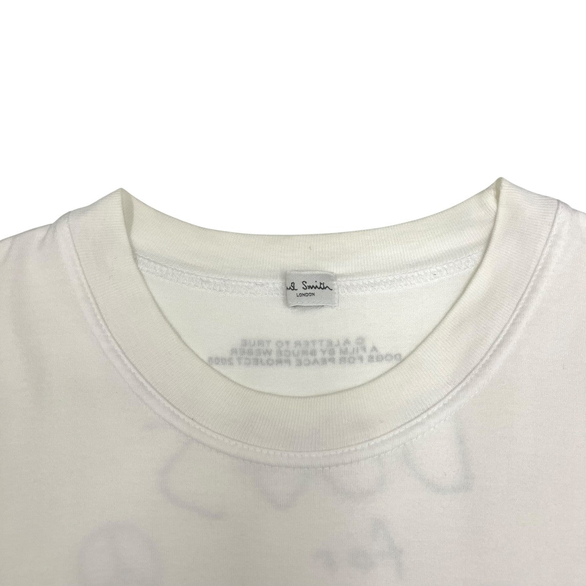 Paul Smith(ポールスミス) Bruce weber半袖Tシャツ ホワイト サイズ