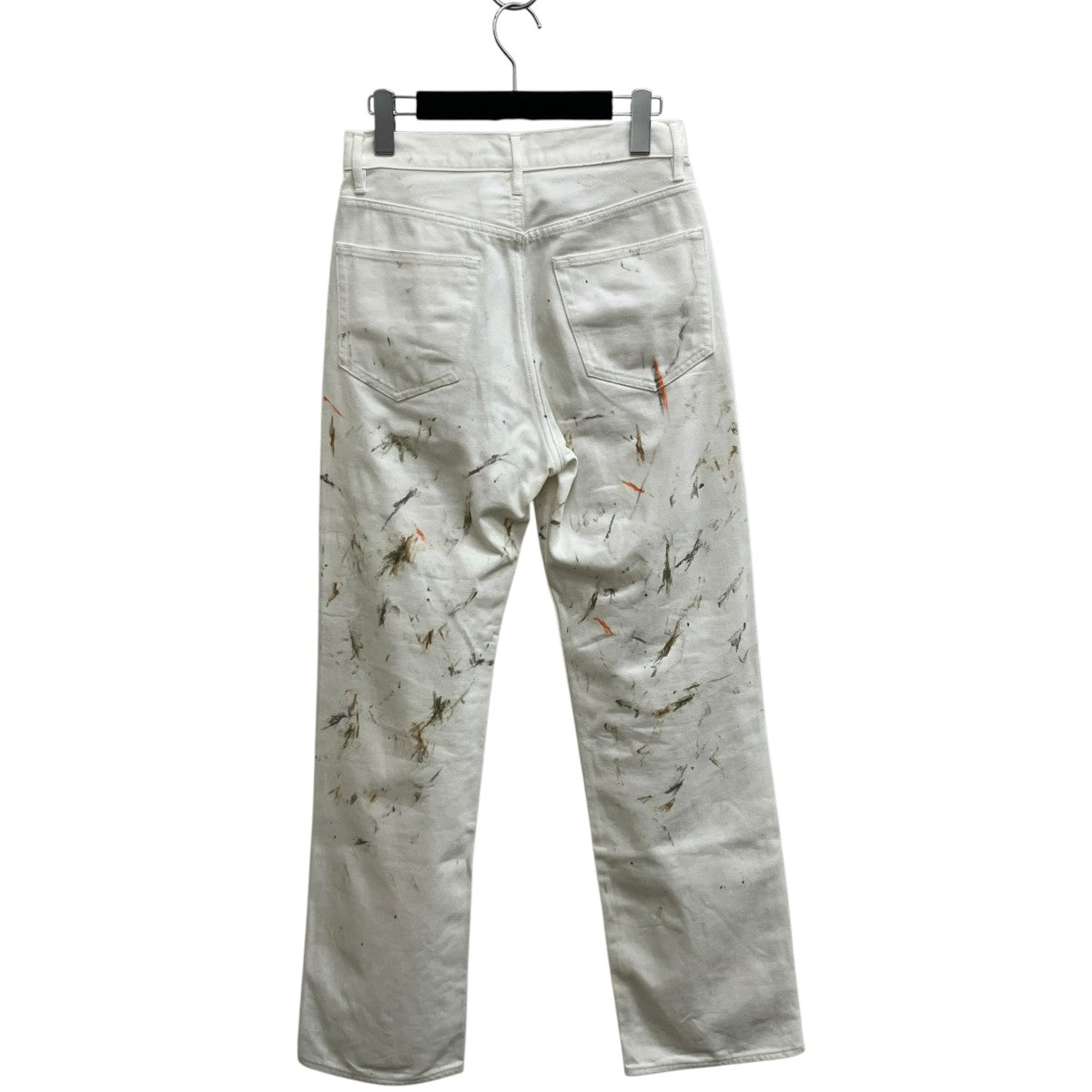 AURALEE(オーラリー) HARD TWIST DENIM HAND PAINTED 5P PANTSデニム