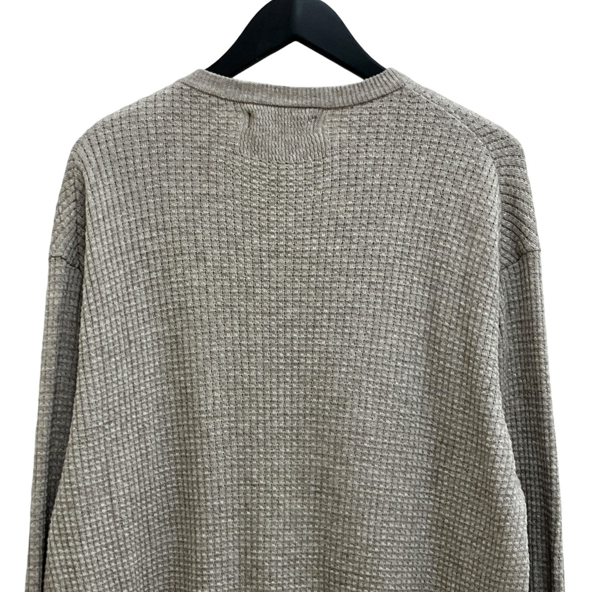 RELAXED WAFFLE KNIT SWEATERセーター