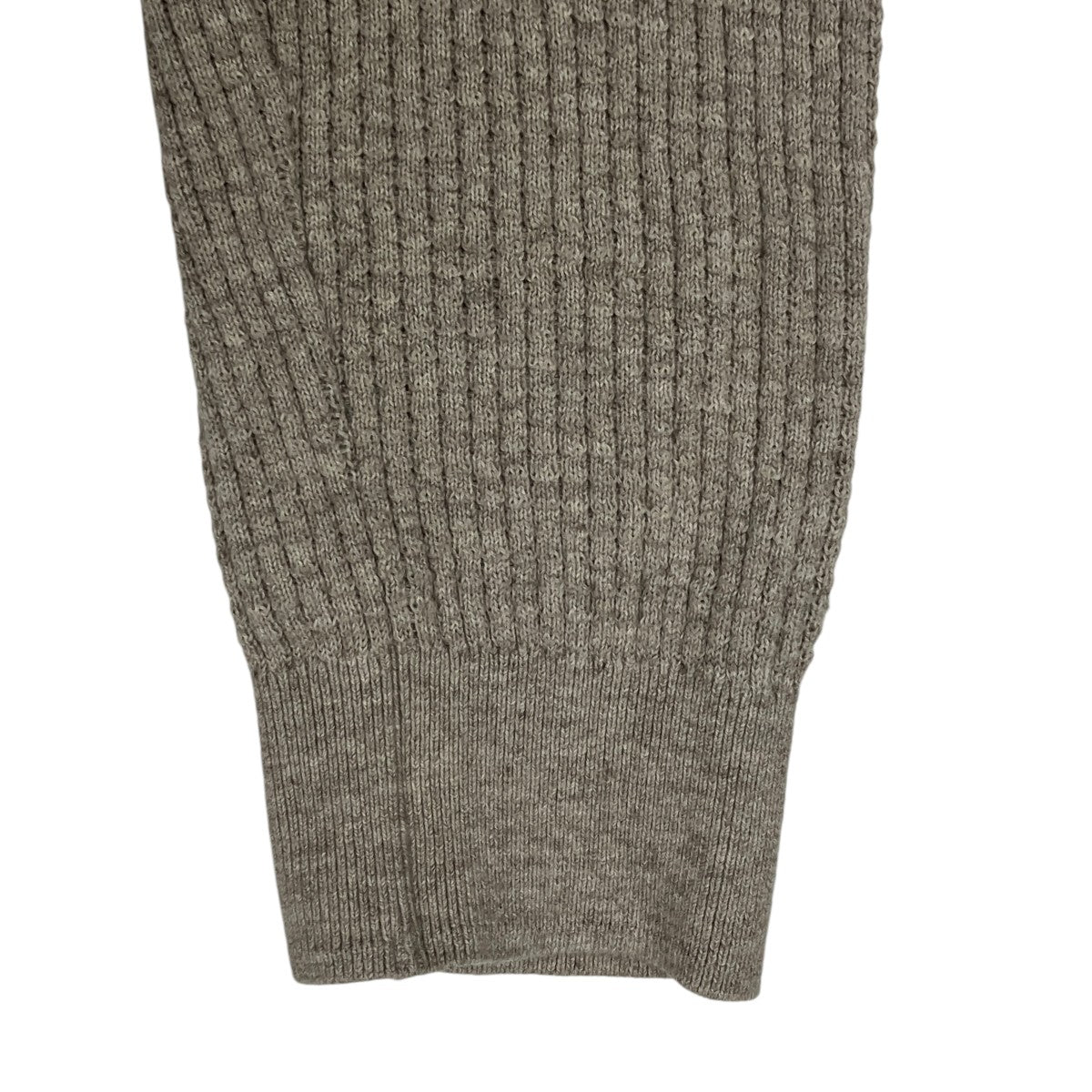 RELAXED WAFFLE KNIT SWEATERセーター