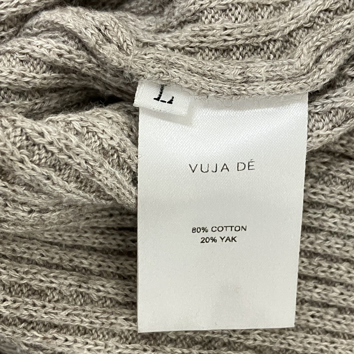 RELAXED WAFFLE KNIT SWEATERセーター
