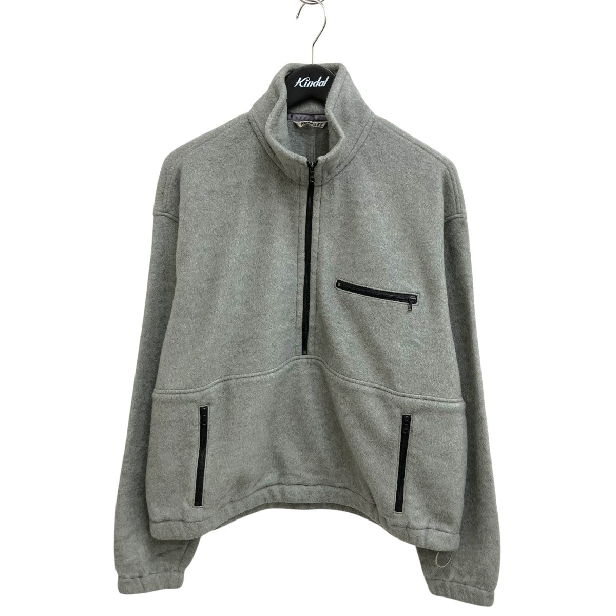 PURE SILK COMFORT FLEECE HALF ZIP P OハーフジップスウェットA25AP04SF