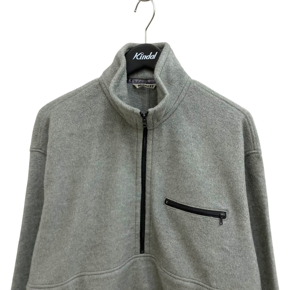 PURE SILK COMFORT FLEECE HALF ZIP P OハーフジップスウェットA25AP04SF