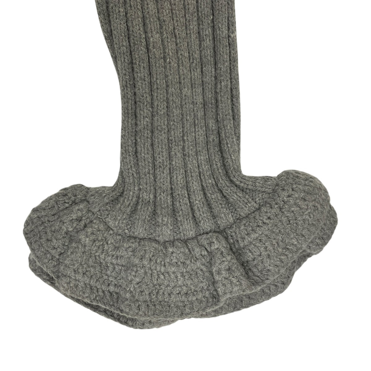 W FACE SHORT FRILLED KNIT TOPSカーディガン10106-2053