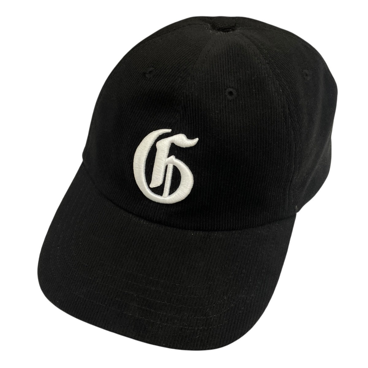 Polyester Corduroy 6 Panel Capキャップ