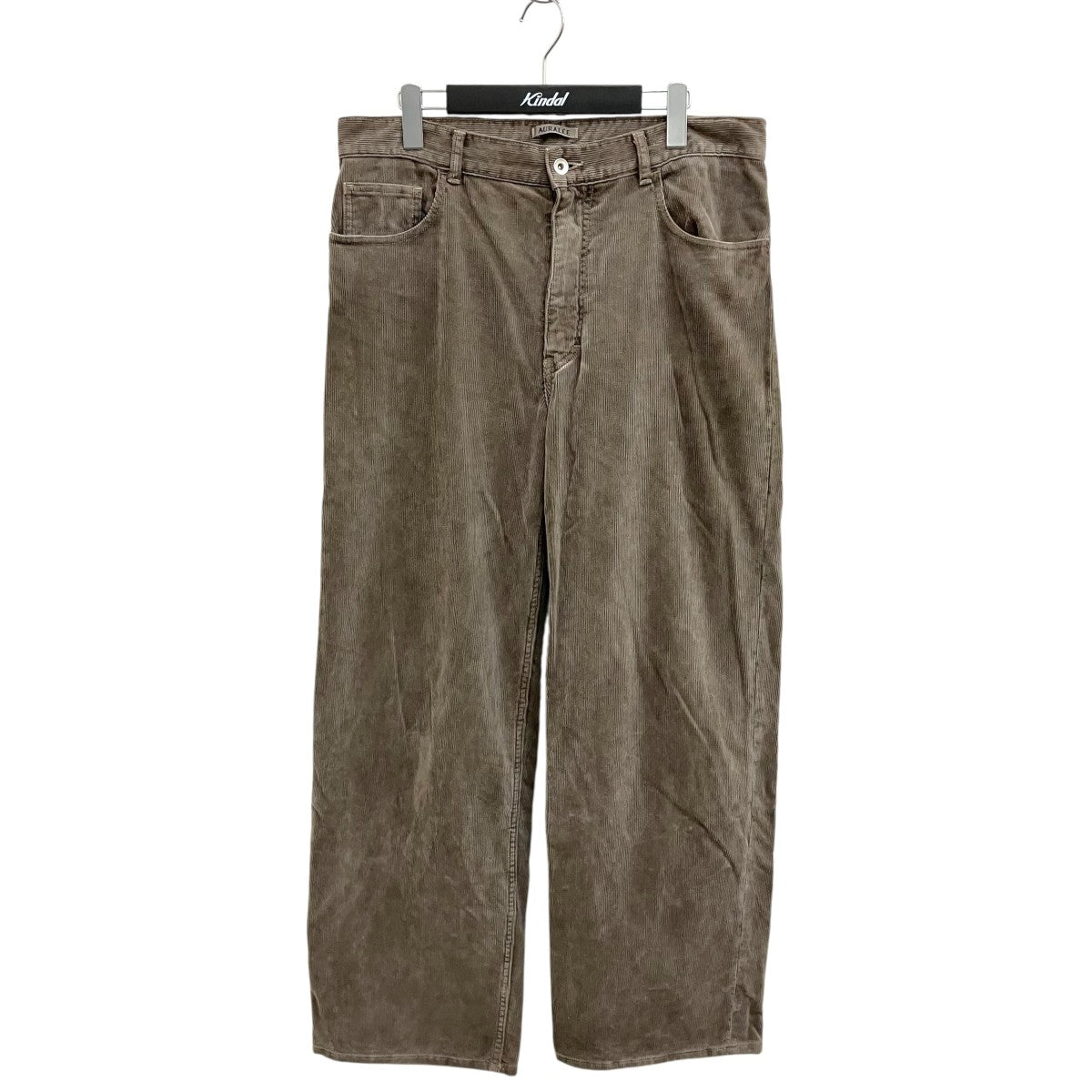 25AWPIGMENT DYED FINX CORDUROY WIDE 5P PANTSコーデュロイパンツA25AP02FC
