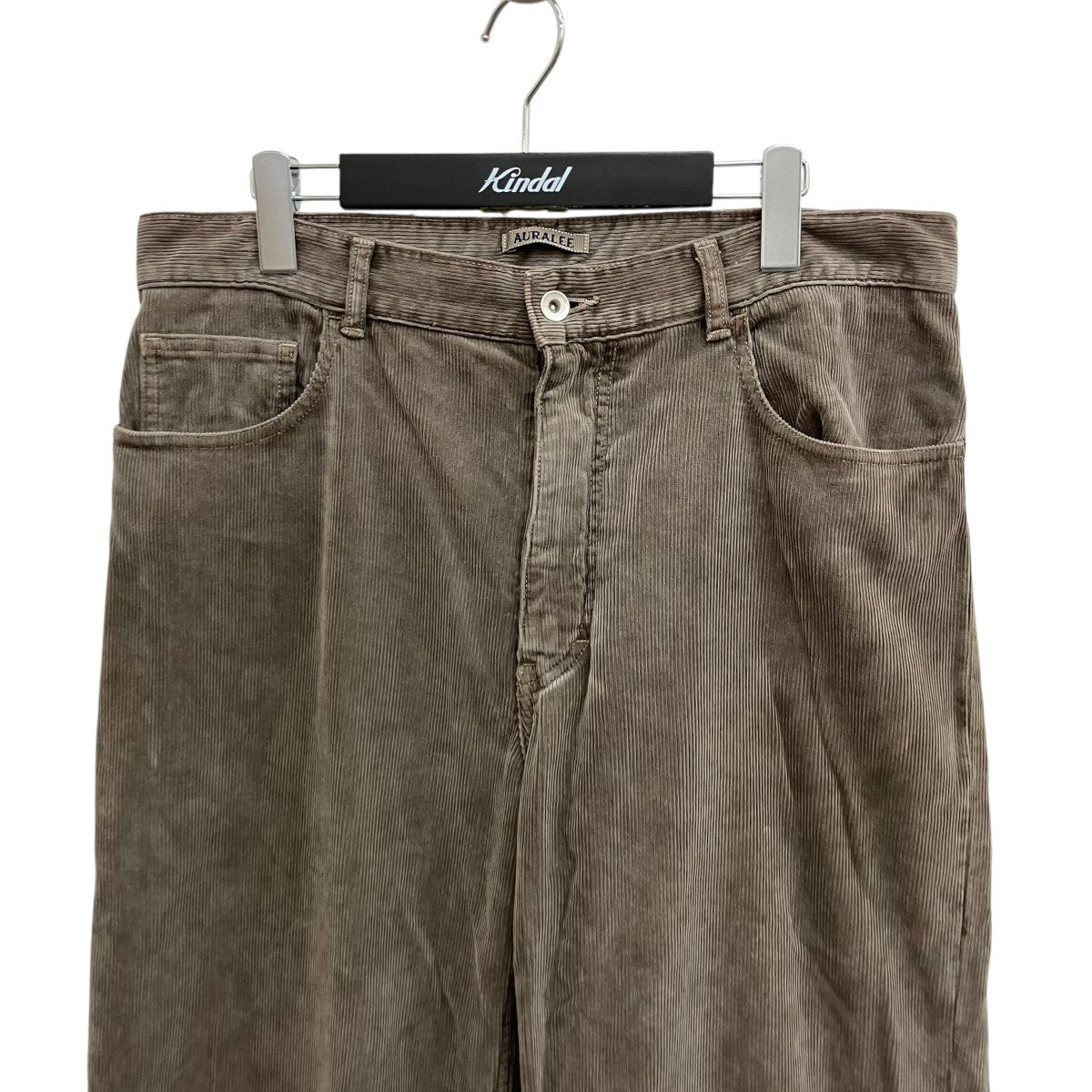 25AWPIGMENT DYED FINX CORDUROY WIDE 5P PANTSコーデュロイパンツA25AP02FC